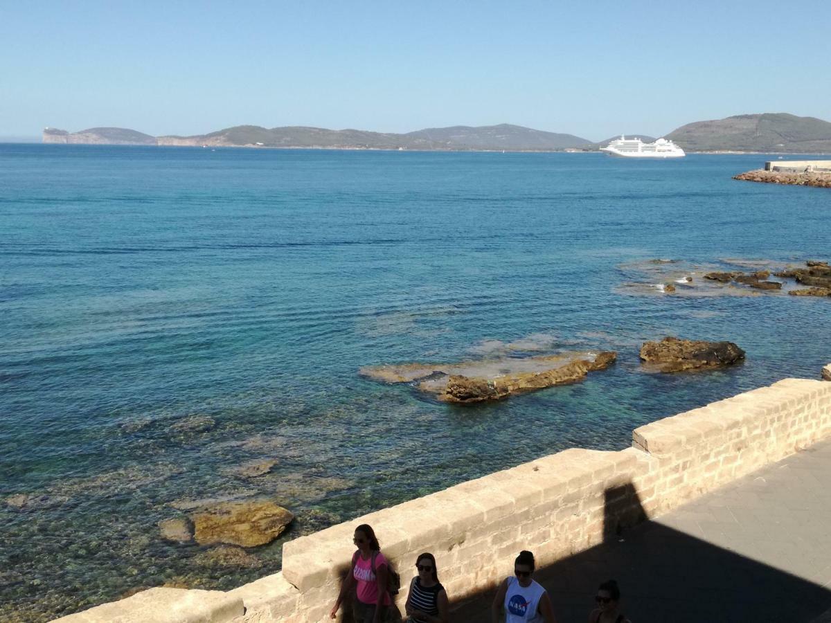 La Muraglia Apartment Alghero Bagian luar foto