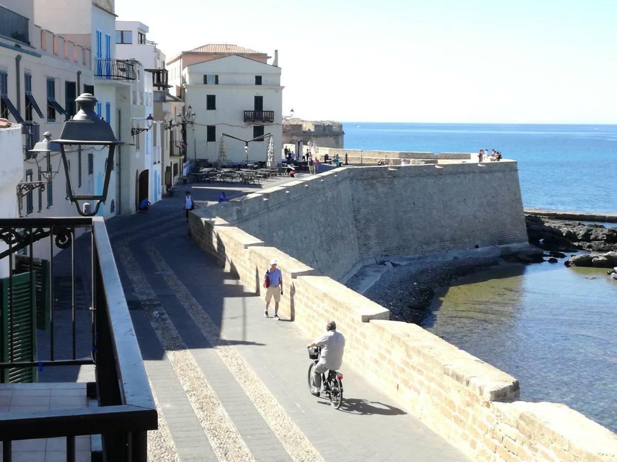 La Muraglia Apartment Alghero Bagian luar foto